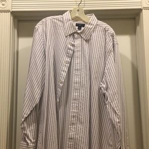 Striped banana republic slim fit dress shirt